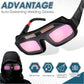 👓 50% DE RÉDUCTION! ⚡ Lunettes de soudage – Changement automatique & énergie solaire ✨
