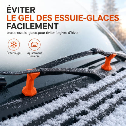 🔥 ACHETEZ 1, OBTENEZ 1 GRATUIT! ✨ 2 supports essuie-glace – Anti-gel pour hiver ✨