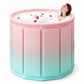 🛁 50% DE RÉDUCTION! ✨ Baignoire pliable – 6 couches isolantes & bain spa immersif ✨