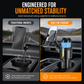 🚗 50% DE RÉDUCTION! 🥤 Porte-gobelet & support téléphone 2-en-1 – Console centrale & navigation ✨
