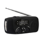 ⚡ 50% DE RÉDUCTION! 📻 Radio d'urgence solaire – Manivelle, LED & AM/FM/WB pour camping ✨