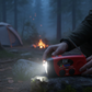 ⚡ 50% DE RÉDUCTION! 📻 Radio d'urgence solaire – Manivelle, LED & AM/FM/WB pour camping ✨