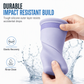 🧊 50% DE RÉDUCTION! ✨ Tumbler rafraîchissant – Glaçons intégrés, silicone & acier ✨