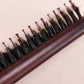 💇 50% DE RÉDUCTION! 🪮 Peigne à queue en poils de sanglier – Bois massif & volume ✨