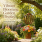 🎈 50% DE RÉDUCTION! 🌿 Suspension montgolfière vintage – Pot en métal patiné pour jardin & terrasse ✨